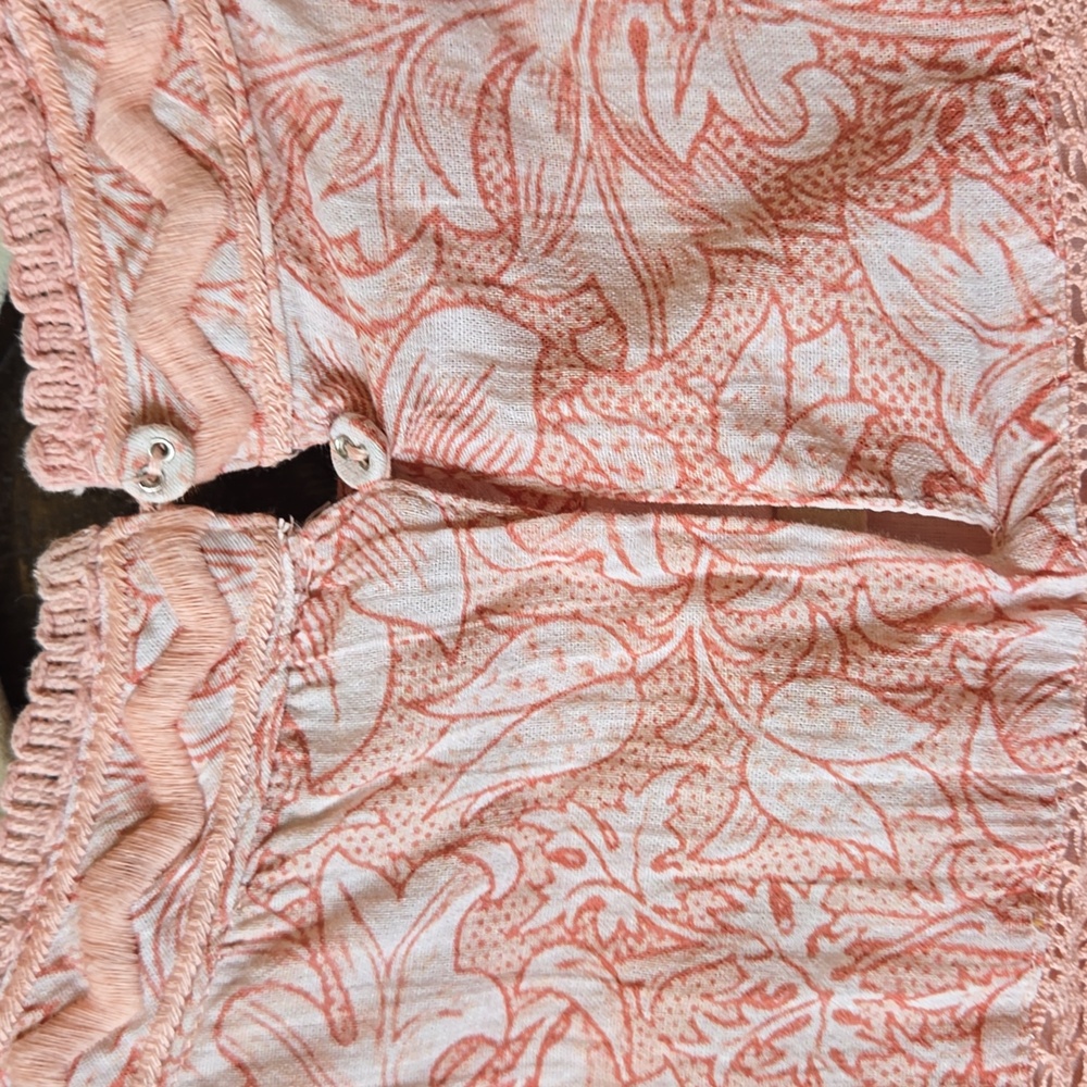 Sundance Grand Fleur Sienna Floral Puff Sleeve Top - Picture 11 of 14